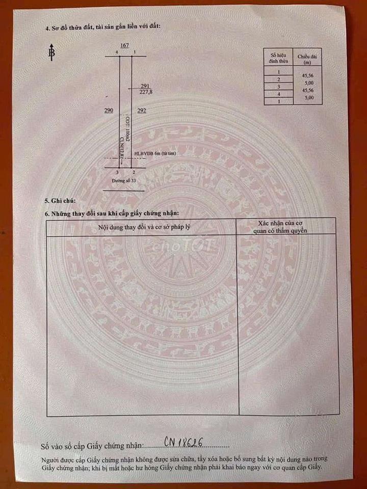 bán đất để chuyển chỗ ở