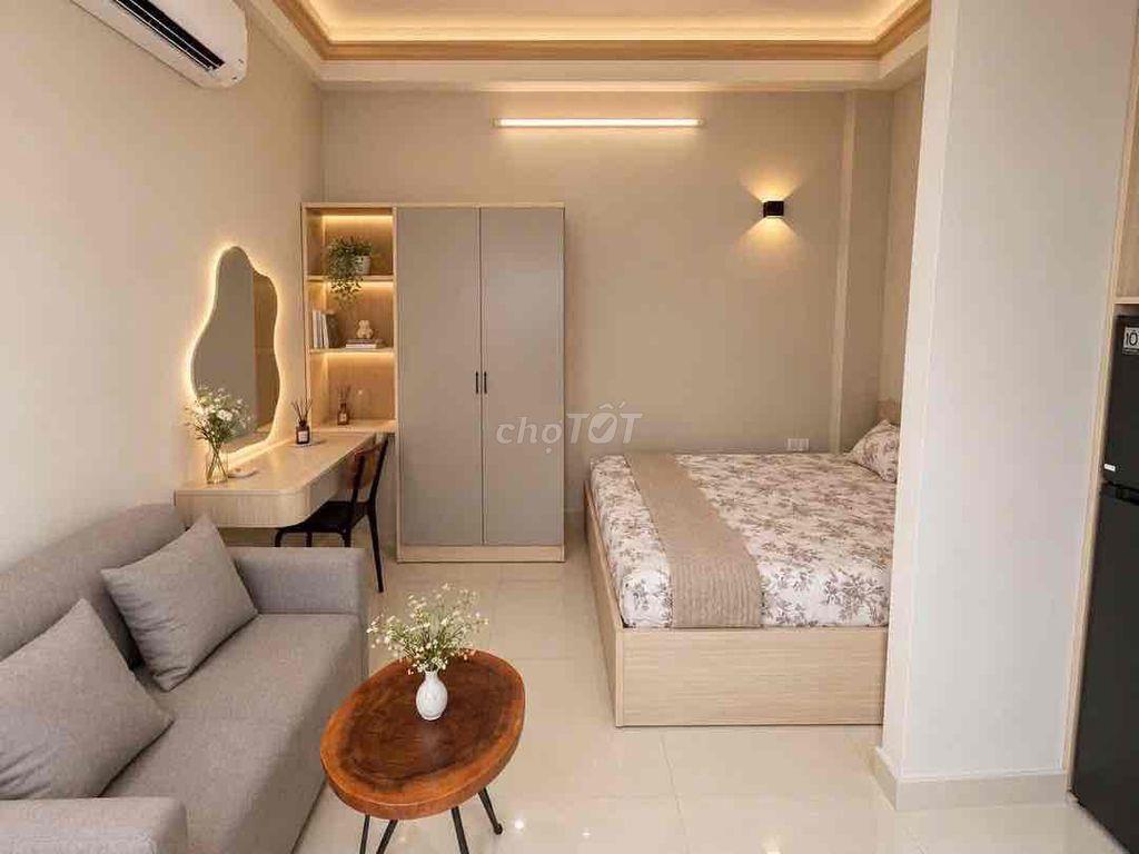 Phòng 35m2_ 1PN tách bếp và Studio_ Nhà mới 100%_ 58/27 Tân Cảng