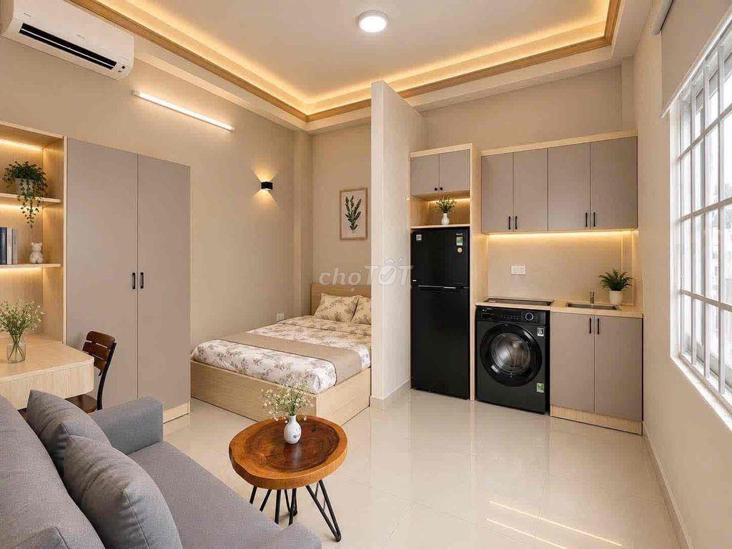 Phòng 35m2_ 1PN tách bếp và Studio_ Nhà mới 100%_ 58/27 Tân Cảng