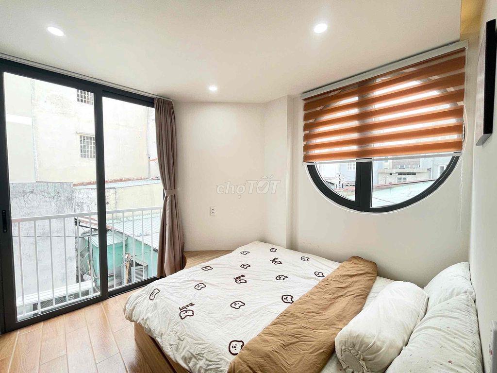 Phòng 35m2_ Studio ban công_ Nhà mới_ 15/43 Cầm Bá Thước