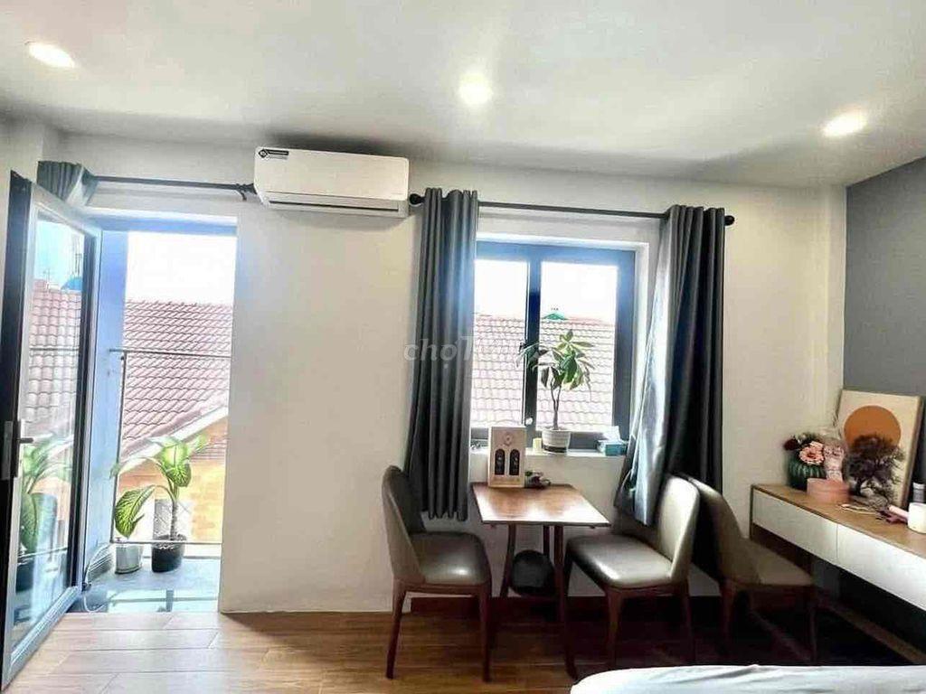 Phòng 35m2_ Studio ban công_Full nội thất_ 52/7 Cù Lao