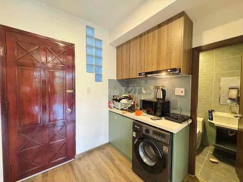 Phòng 35m2_ Studio ban công _ Đầy đủ nội thất_ 222/1 Bùi Đình Tuý