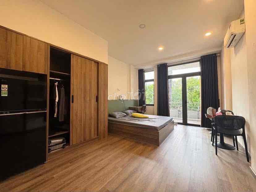 Phòng 35m2_ Studio ban công _ Đầy đủ nội thất_ 222/1 Bùi Đình Tuý