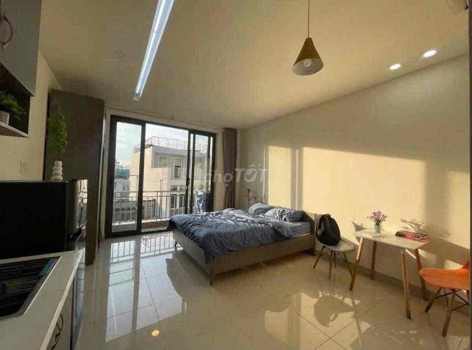 Phòng 35m2 _Studio ban công cửa sổ_ Nhà mới _482/50 Nơ Trang Long