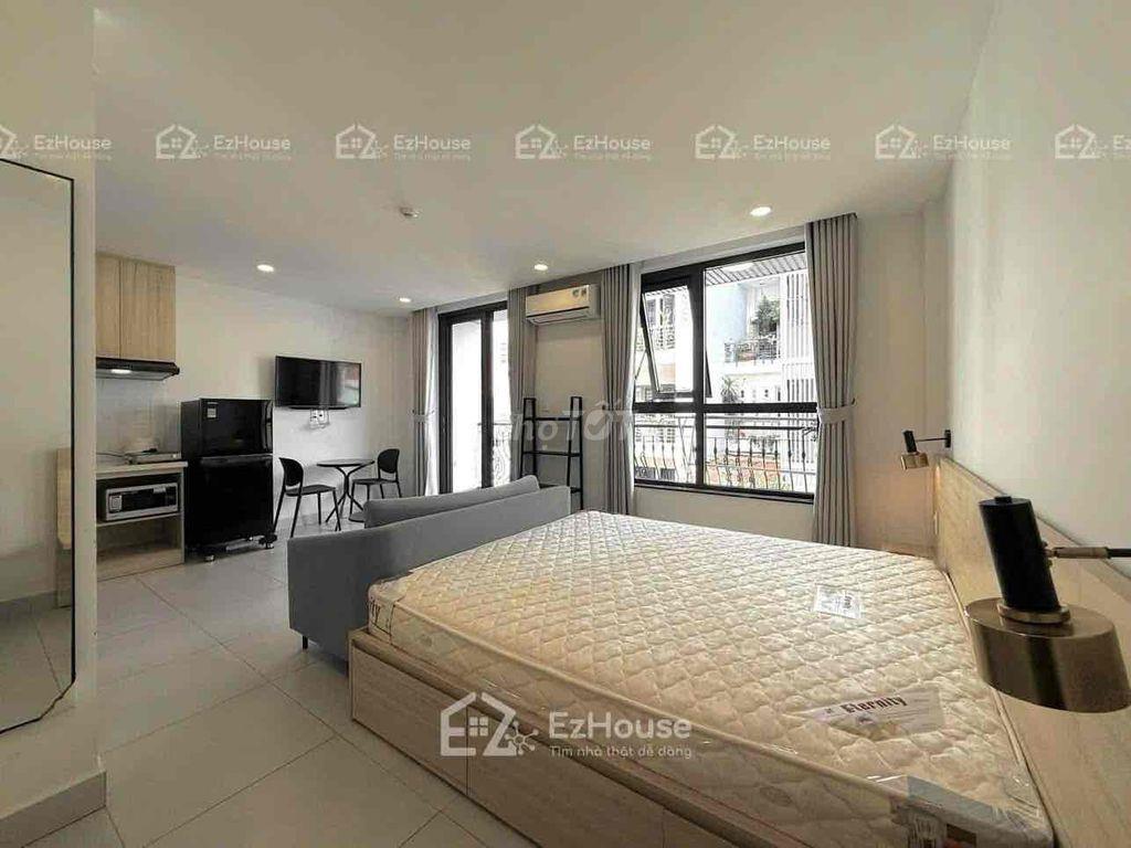 Phòng 40m2_Studio ban công lớn_ 2 Hoa Hồng