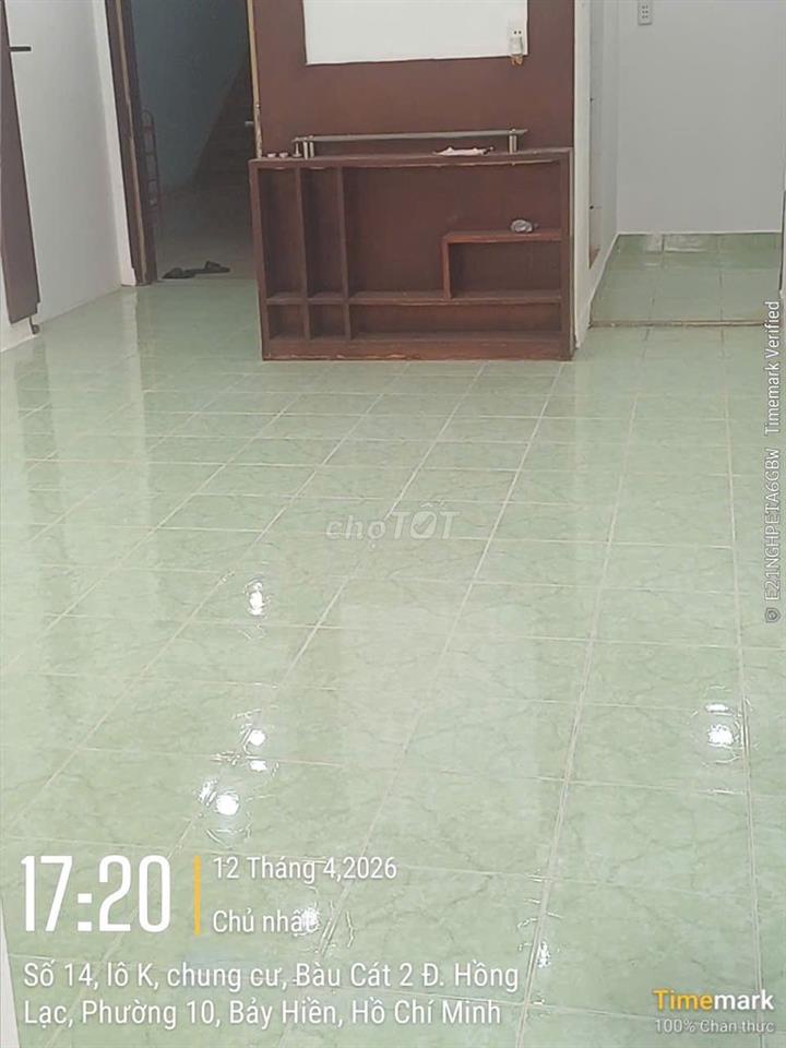 Bán CC tại Bàu Cát II, 55m2, lô K có salot để ô tô.