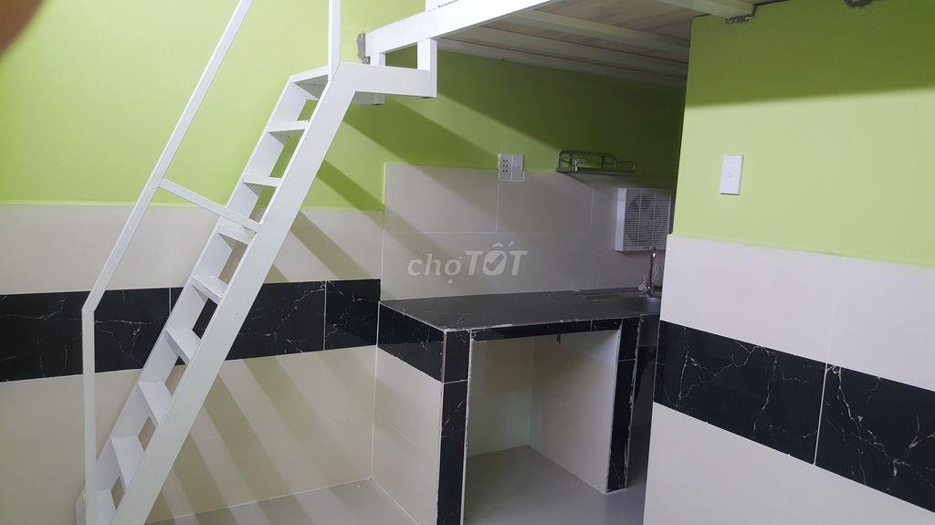 Phòng trọ mới Q9, công viên trước nhà, yên tĩnh