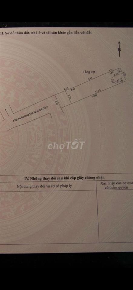 🏠 CHÍNH CHỦ CẦN BÁN NHÀ KIỆT – THANH KHÊ