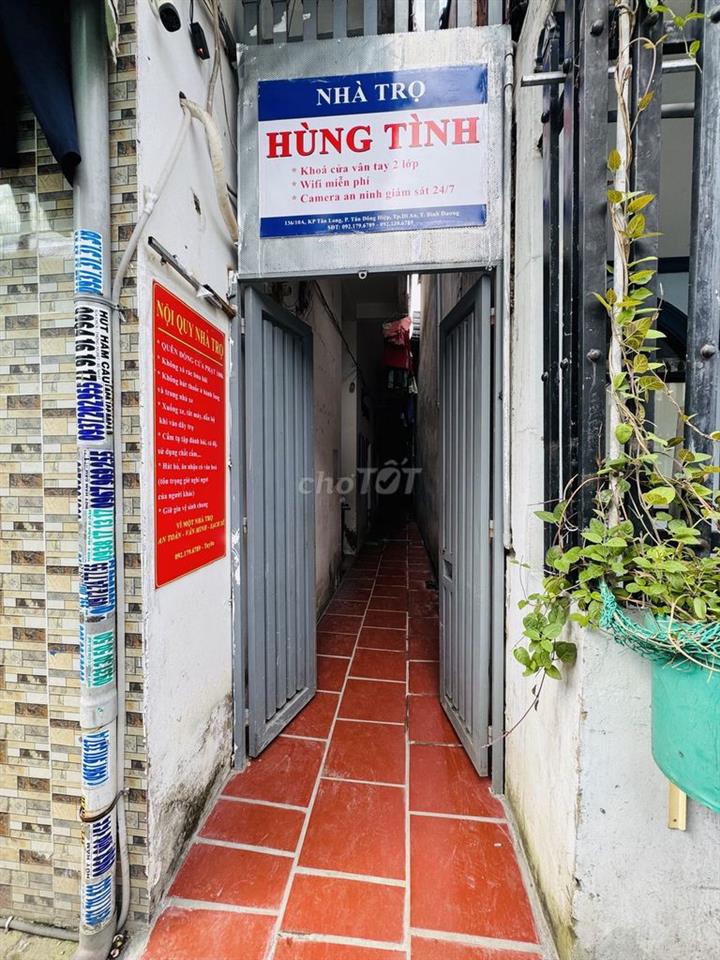 🏠 CHO THUÊ PHÒNG TRỌ – TÂN LONG, P. TÂN ĐÔNG HIỆP, DĨ AN, BÌNH DƯƠNG