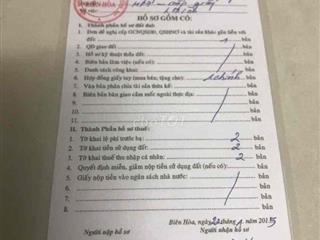 cần bán nhanh lô 2 mặt tiền