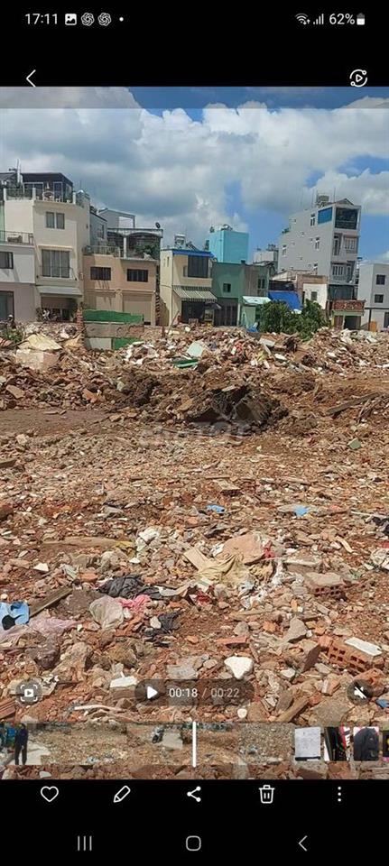 Cho thuê đất mặt tiền 9m thuộc rạch xuyên tâm