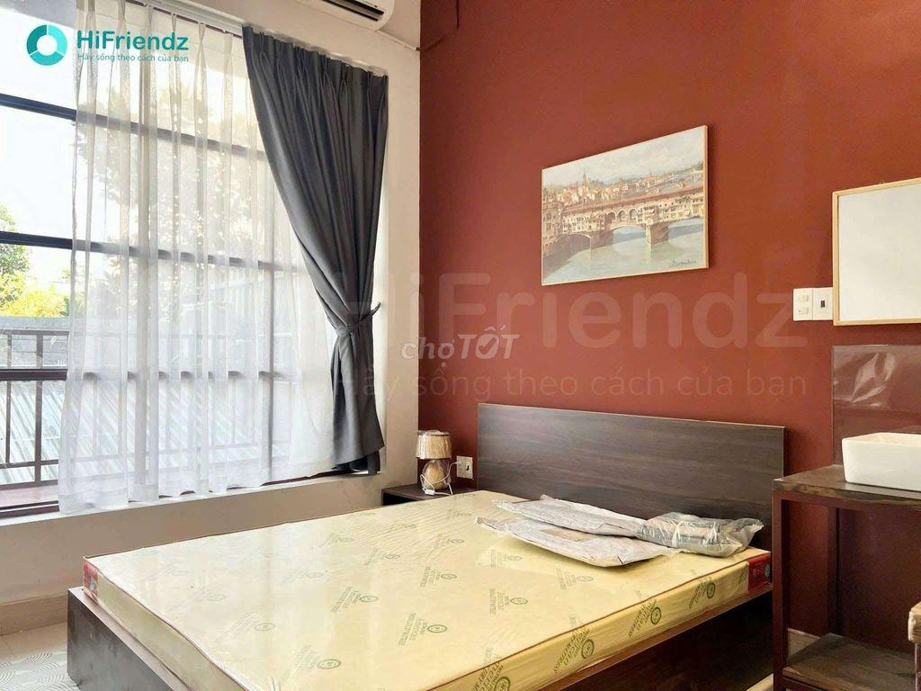 studio full nội thất 🌿 cửa sổ thoáng 🎉 máy giặt riêng 