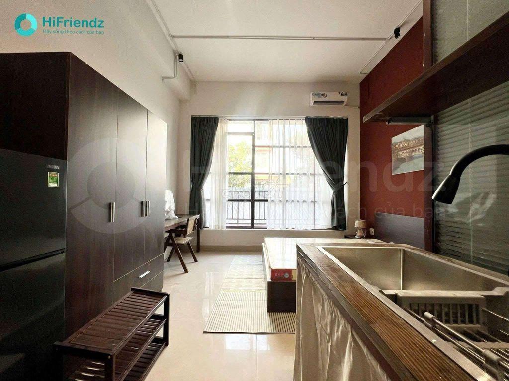 studio full nội thất 🌿 cửa sổ thoáng 🎉 máy giặt riêng 