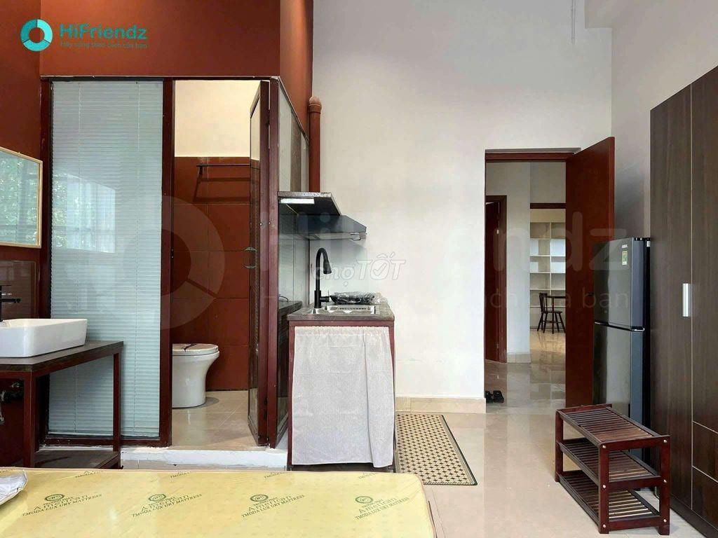 studio full nội thất 🌿 cửa sổ thoáng 🎉 máy giặt riêng 