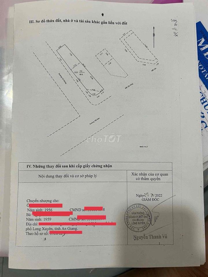 🔥 CHÍNH CHỦ BÁN CĂN GÓC 2 MẶT TIỀN – YẾT KIỀU, P. MỸ BÌNH, TP. LONG XU