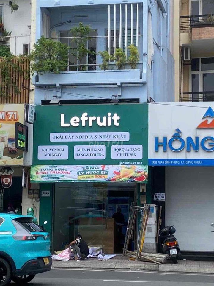 Sang nhượng mặt tien Phan Đình Phùng - Phú Nhuận