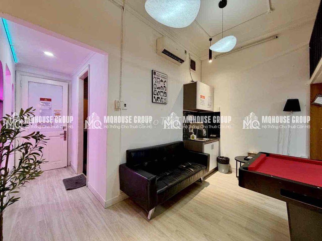 Phòng 40m2_tách bếp, ban công_Hoàng Văn Thụ
