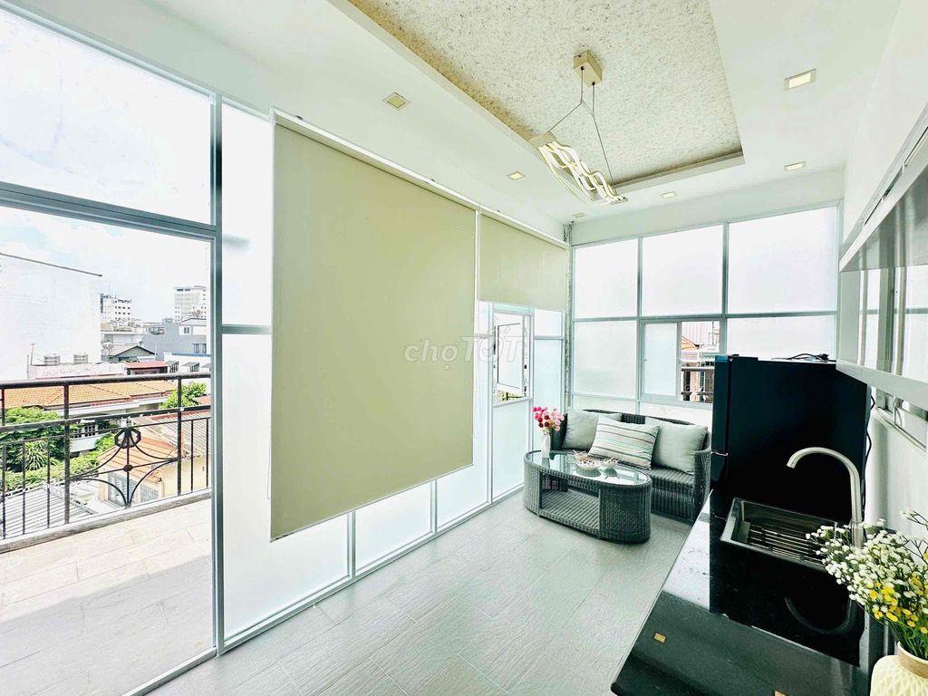 Phòng 1pn 1pk, ban công_diện tích 40m2_hẻm 74 Trương Quốc Dung