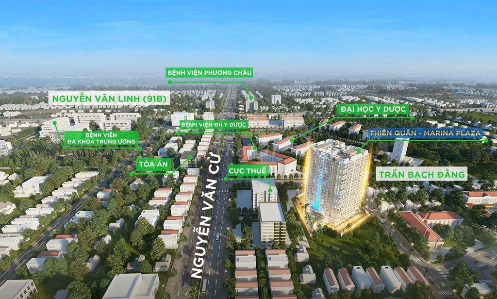 [CĂN HỘ 2PN 1WC 50 m² | THIÊN QUÂN MARINA PLAZA]