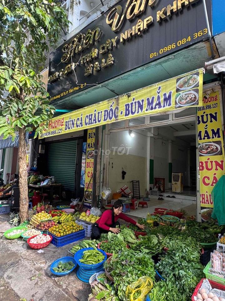 Cho thuê mặt bằng chợ Tân Mỹ, Quận 7