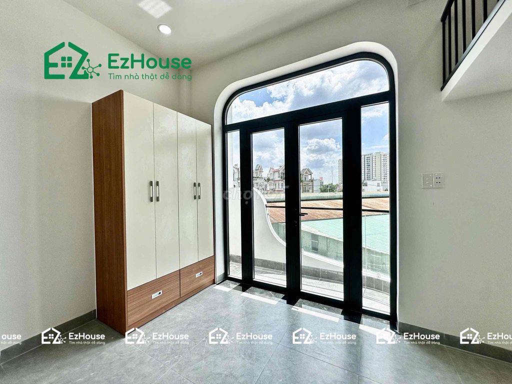 Duplex mới xây có bancol khu vực Vườn lài cách NTTU và VLU chỉ 5' chay