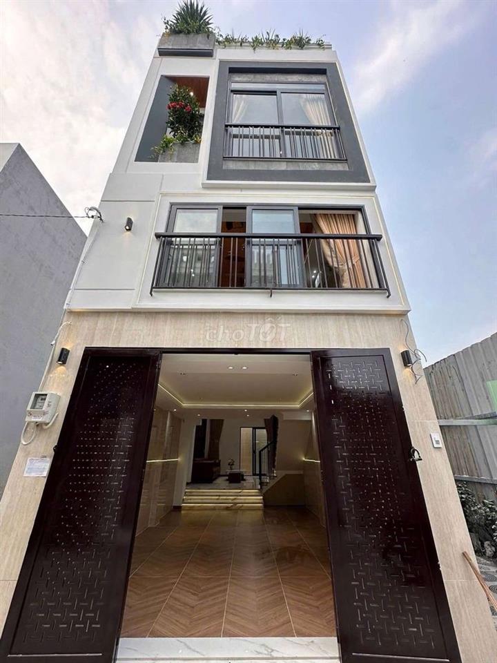 Nhà 4 tầng đẹp quận 12
