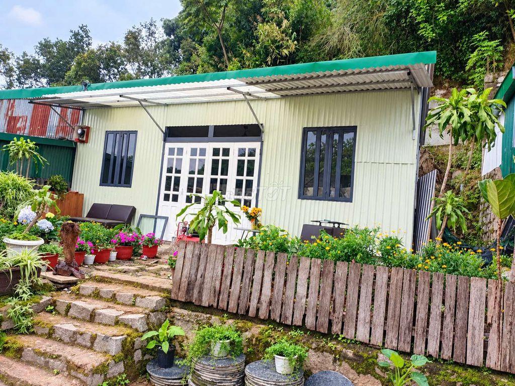 bán nhà vườn mini