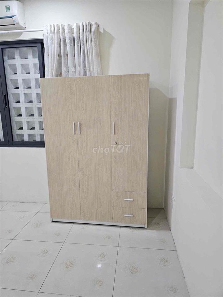 Cho sinh viên thuê CHDV có trang bị sẵn giường, tủ áo, máy lạnh