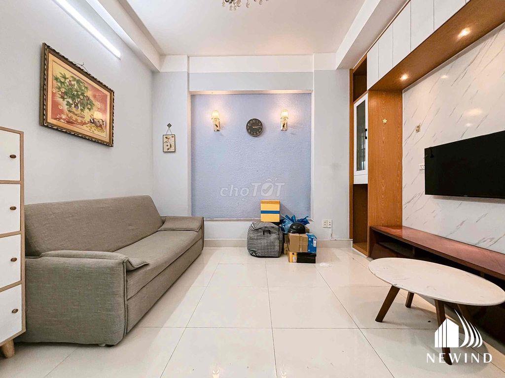 Căn hộ 1PN ban công Full NT_Thang máy_Gần đại học NTT_Luật Q