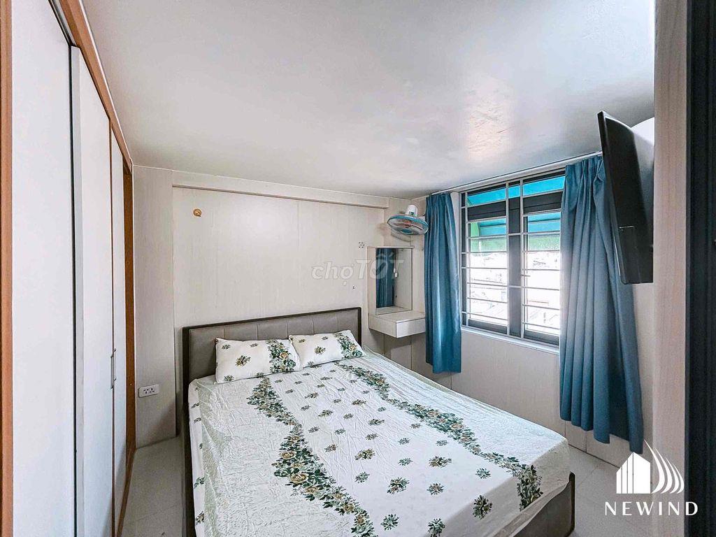 Căn hộ 1PN ban công Full NT_Thang máy_Gần đại học NTT_Luật Q