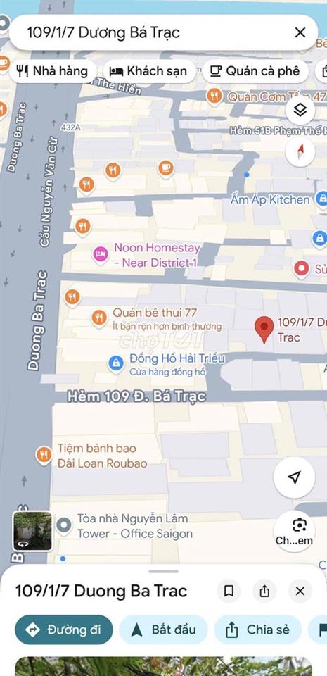 🏠 BÁN NHÀ QUẬN 8 – ĐƯỜNG DƯƠNG BÁ TRẠC
