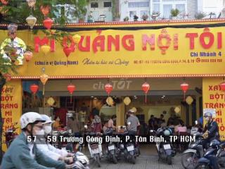 Mặt bằng Tân Bình