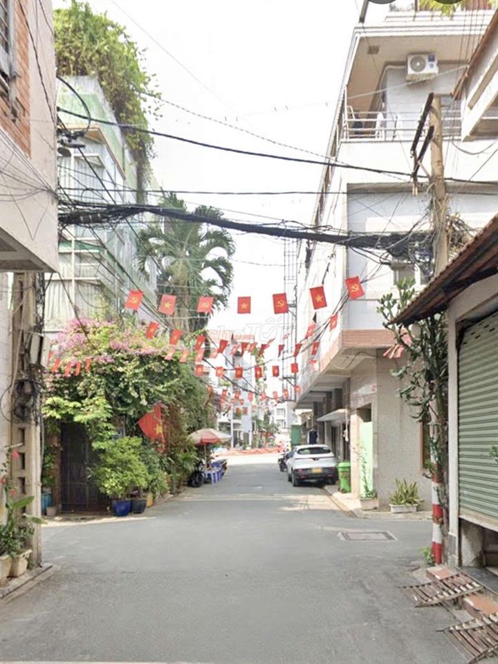 HẺM XE HƠI CỘNG HÒA P4 GẦN CÔNG VIÊN 52M² 4 TẦNG 4PN SÂN THƯỢNG 7,6 TỶ
