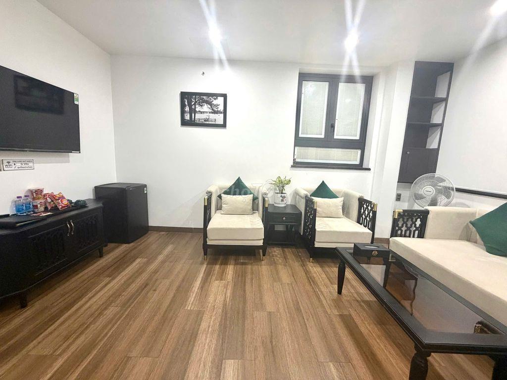 CHO THUÊ CĂN HỘ 1 PHÒNG NGỦ FULL NỘI THẤT CÓ SÂN NHỎ PHƯỜNG 9 GIÁ 9.5
