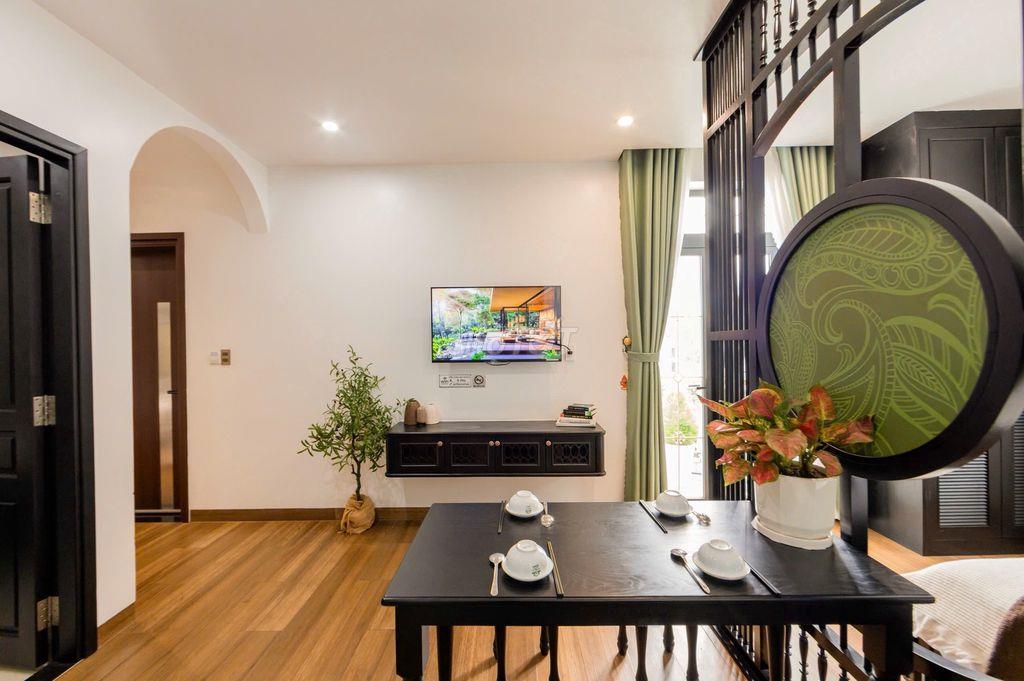 CHO THUÊ CĂN HỘ 1 PHÒNG NGỦ CỘNG FULL NỘI THẤT CÓ BAN CÔNG PHƯỜNG 9