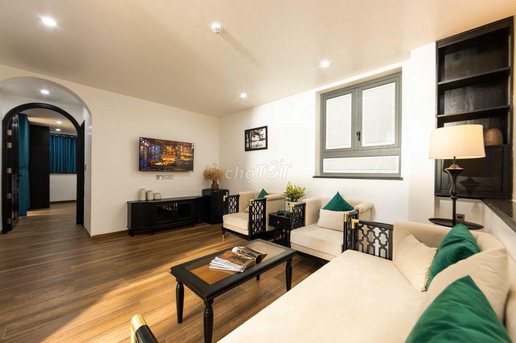 CHO THUÊ CĂN HỘ 1 PHÒNG NGỦ FULL NỘI THẤT CÓ SÂN NHỎ PHƯỜNG 9 GIÁ 11