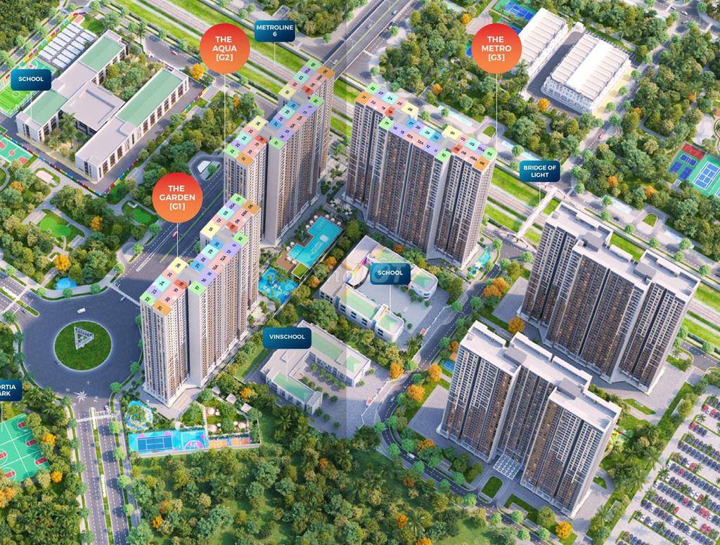 Căn 2PN2WC 55m2 Tòa G2 Vinhomes Smart City – Nhận nhà Q1/2027