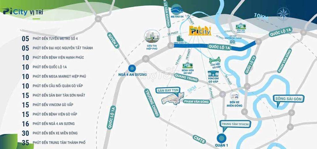 CẦN BÁN CĂN HỘ PICITY HIGH PARK, ĐÃ CÓ SỔ HỒNG, HƯỚNG NAM, VIEW ĐẸP 