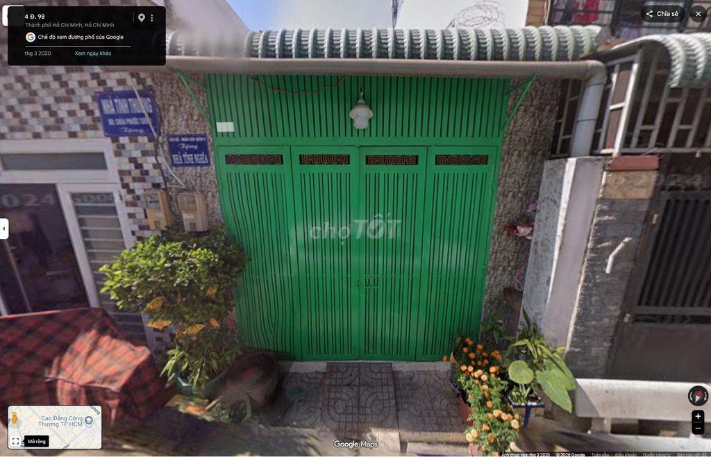 Nhà mặt tiền đường 98 Đỗ Xuân Hợp.
