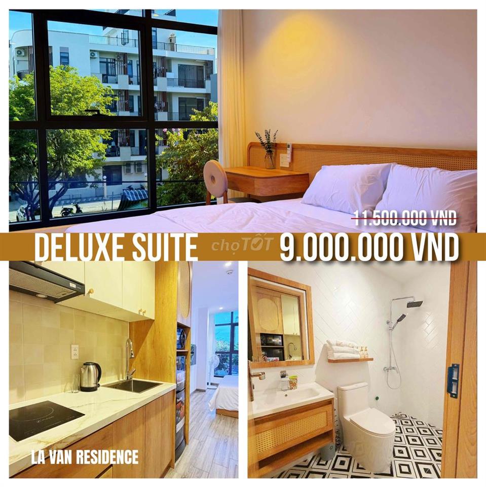 Căn hộ cho thuê ở Đà Nẵng - siêu ưu đãi tháng 9 - Deluxe Room
