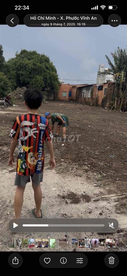 Bán Đất Phước Vĩnh An củ Chi cách TL8 100m , Trung Tâm TT Củ Chi 1km