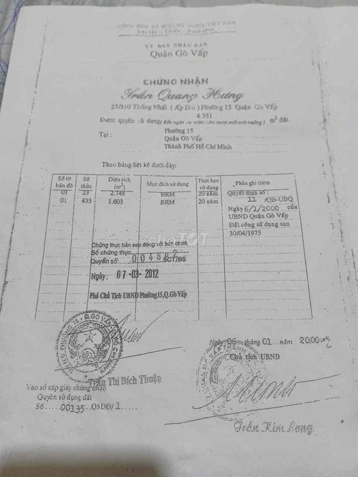cần bán nhà hẻm ô tô Ấp Doi Tô Ngọc Vân