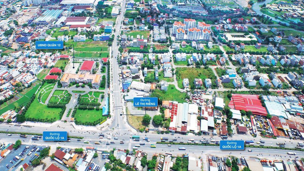 Lô đất VIP ngang 5m khu dân cư Phú Nhuận, Lê Thị Riêng, Q.12