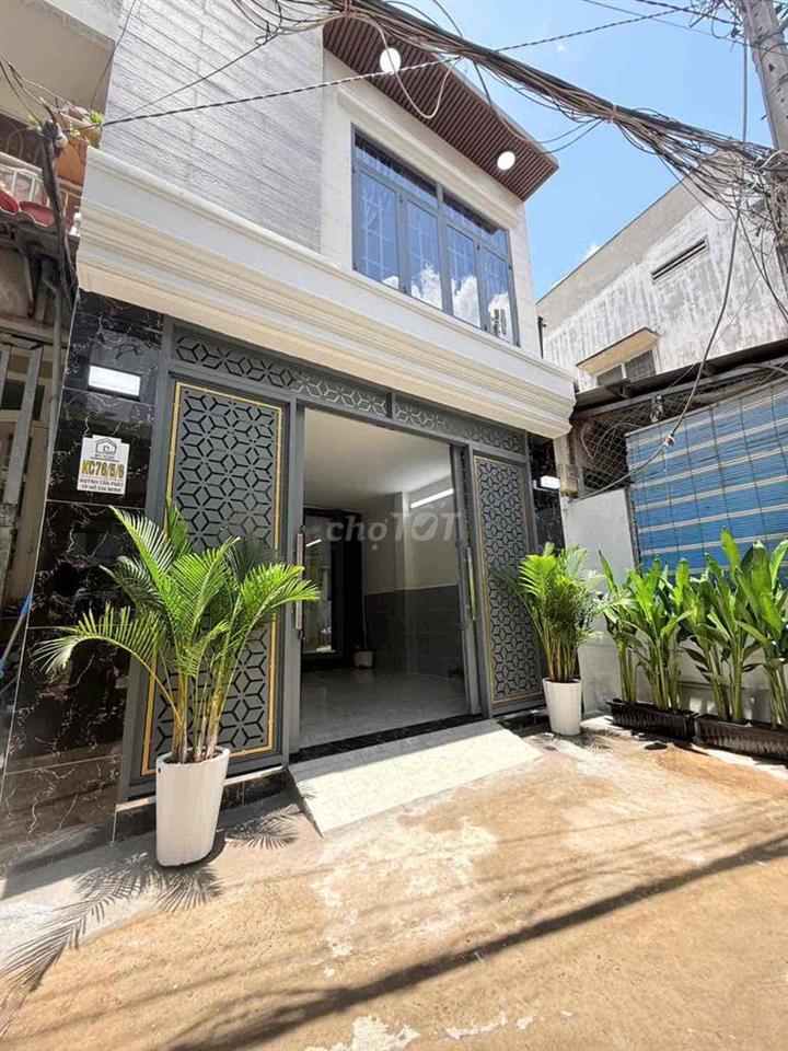 Bán nhà hẻm KC76 Huỳnh Tấn Phát Trệt lầu giá 6ty250