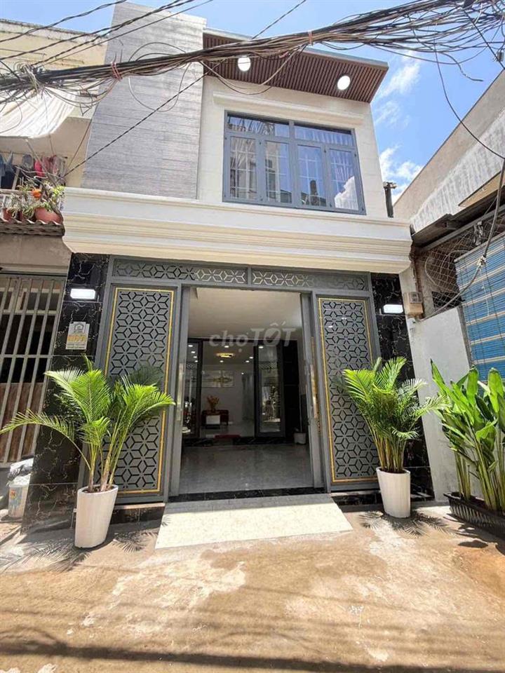 Bán nhà hẻm KC76 Huỳnh Tấn Phát Trệt lầu giá 6ty250