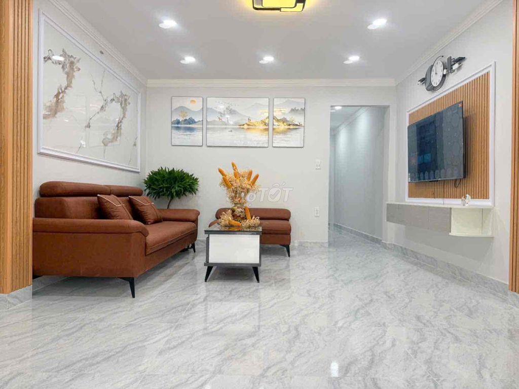 Bán nhà hẻm KC76 Huỳnh Tấn Phát Trệt lầu giá 6ty250