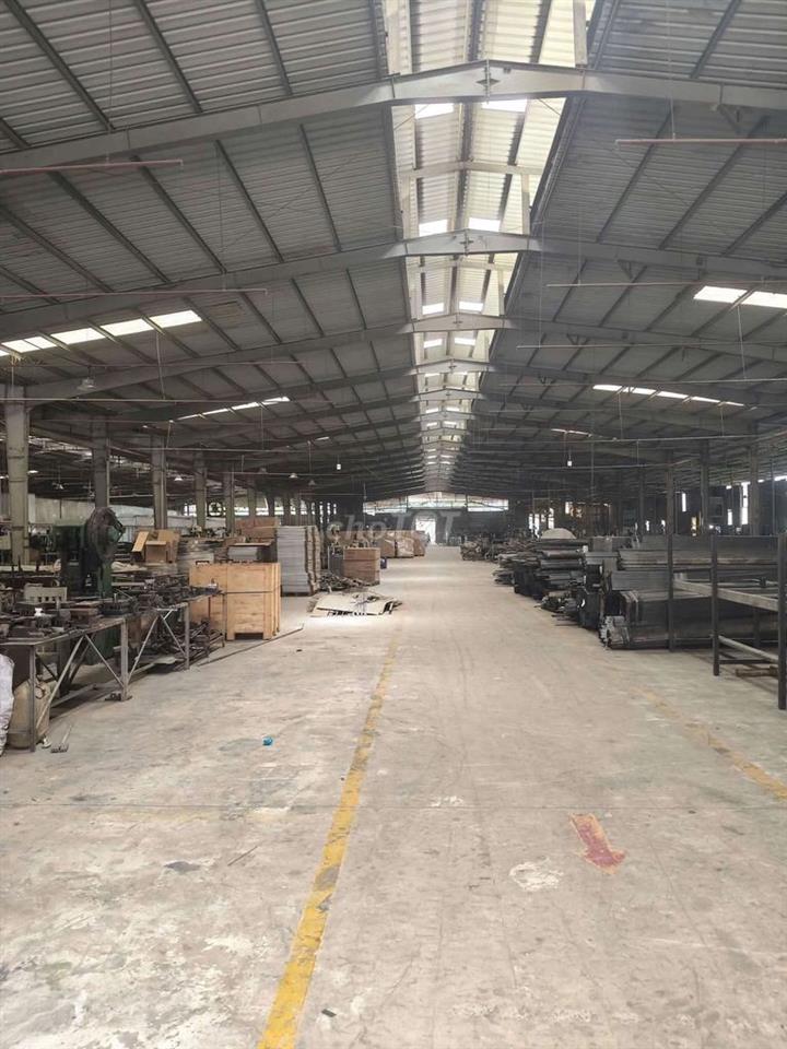 CHO THUÊ NHÀ XƯỞNG 1200 M2 GIÁ THUÊ 50 TRIỆU/tháng