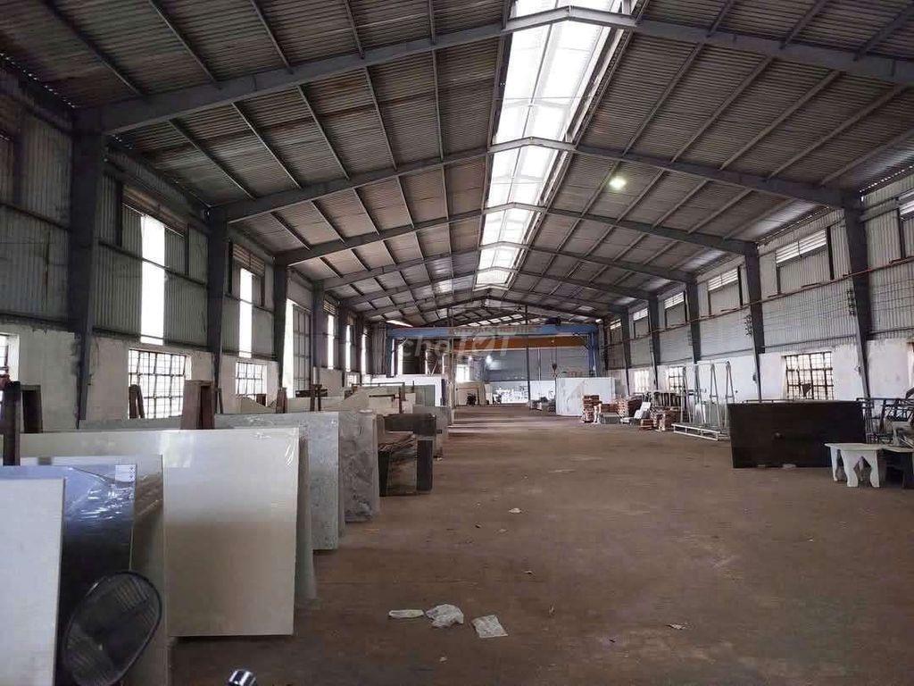CHO THUÊ NHÀ XƯỞNG 3200M2 GIÁ THUÊ 100 TRIỆU /THÁNG