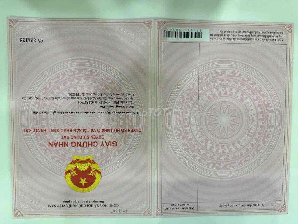 Bán đất đường 52 công viên thể kỷ, thạch mỹ lợi gò vâp