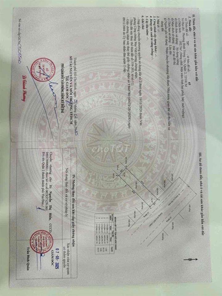 Bán đất đường 52 công viên thể kỷ, thạch mỹ lợi gò vâp